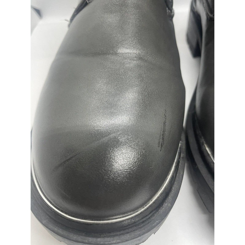 TORRID Mid-Calf Lace Up Boots Grey Side Zip Womens Size US 10 - Picture 5 of 11